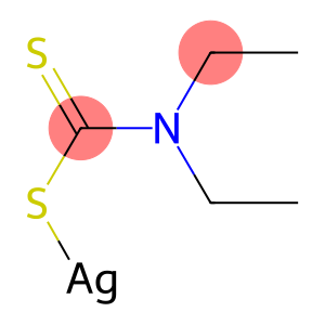 Silver N,N-diethyldithiocarbamate CAS 1470-61-7