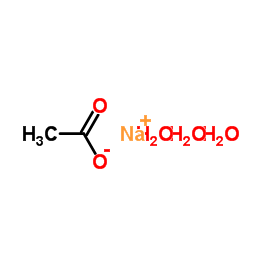 Sodium acetate trihydrate CAS 6131-90-4