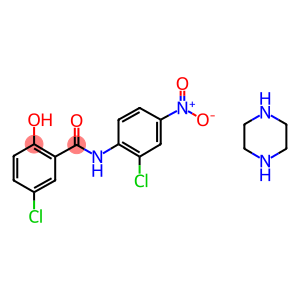 Niclosamide piperazine salt CAS 34892-17-6