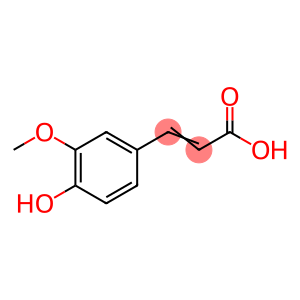 4-Hydroxy-3-methoxycinnamic acid CAS 1135-24-6